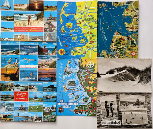 Nordsee region landkarte - 8,
