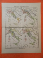 Karten zur Geschichte ITALIEN