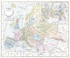 Europe Europa 1074 continent