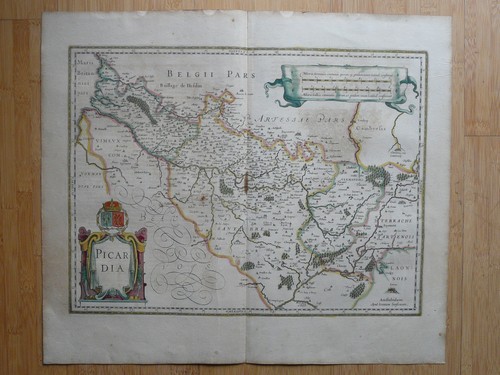 Original landkarte jansonius - original,