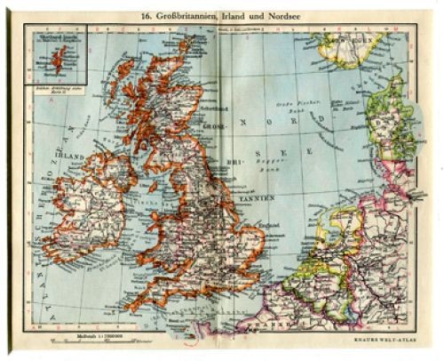 Landkarte großbritannien - landkarte,