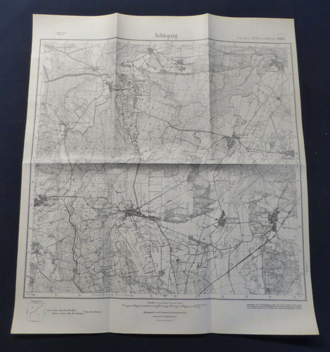 Landkarte meßtischblatt 3949 - landkarte,
