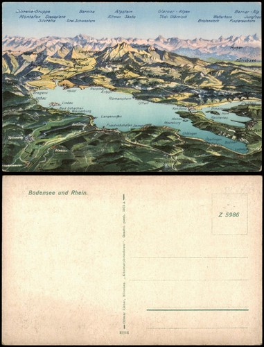 Ansichtskarte aeschach lindau - ansichtskarte, aeschach-lindau