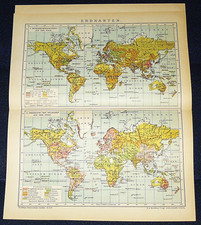 ERDKARTEN Bevölkerungsdichte