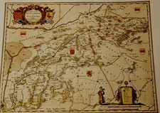 Historische Landkarte Bentheim