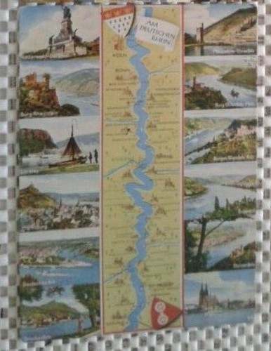 Atlaskarte deutschen - atlaskarte, ak
