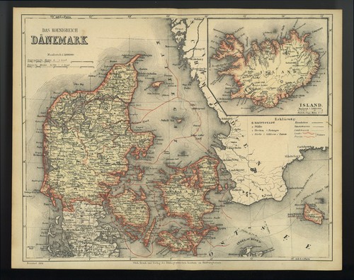 Originale landkarten map - originale,