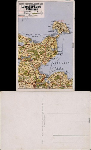 Lübecker bucht mit fehmarn - lübecker,